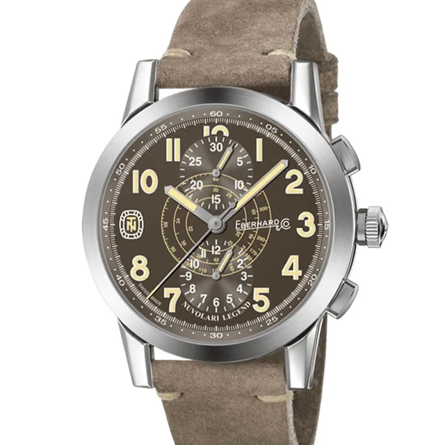 Eberhard & Co Tazio Nuvolari 41177 kol saati