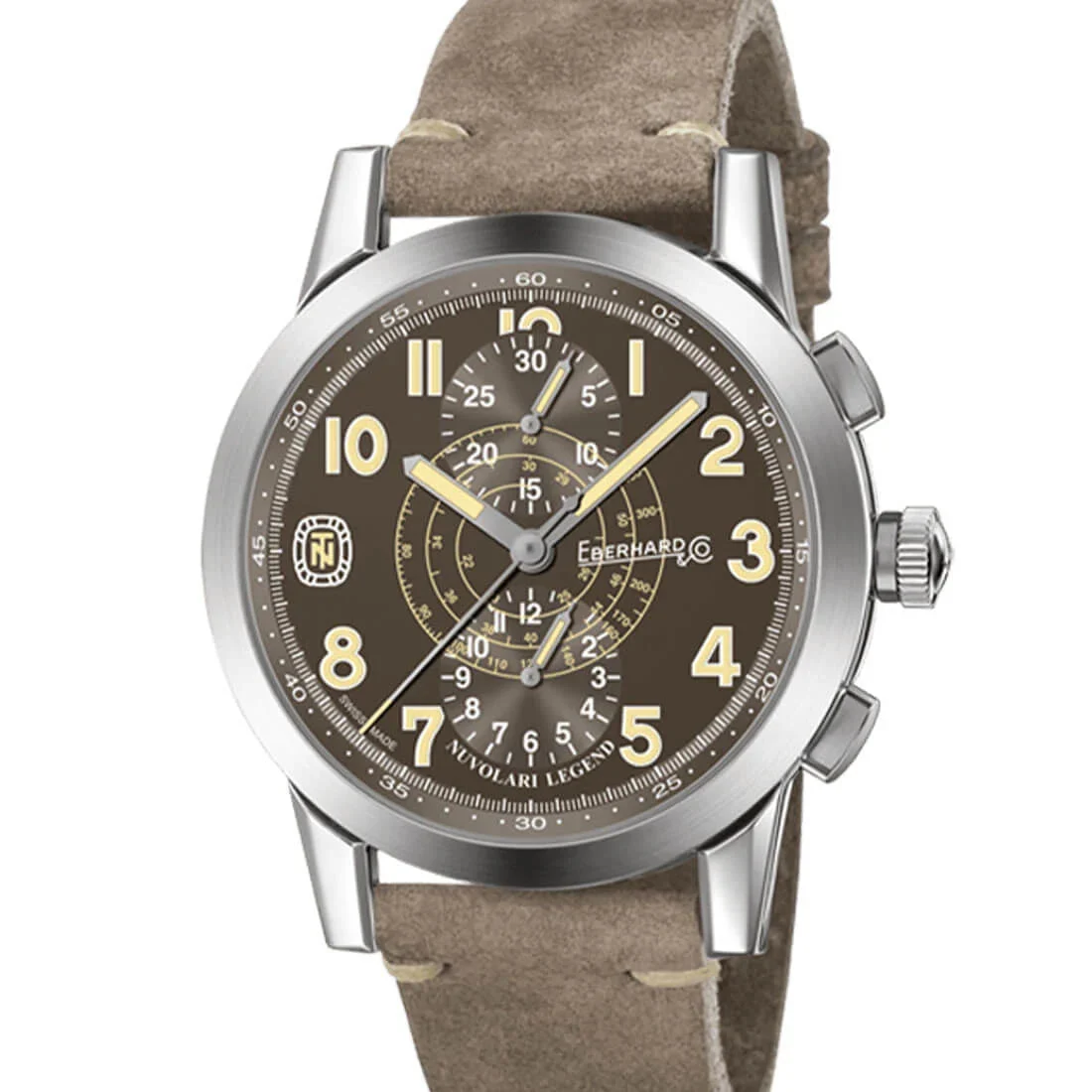 Eberhard & Co Tazio Nuvolari 41177 43 mm kol saati