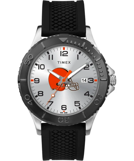 Timex Gamer Black Cleveland Browns TWZFBRWMDYZ kol saati