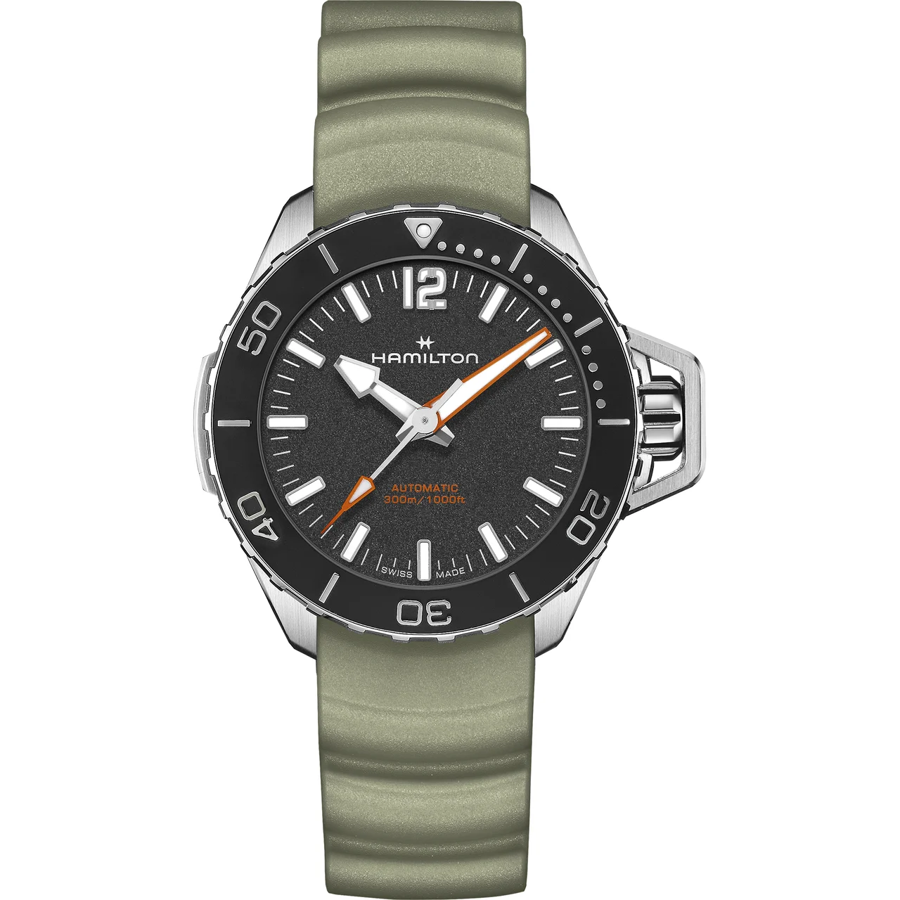 Hamilton Khaki Navy Frogman Auto H77455331 41 mm kol saati