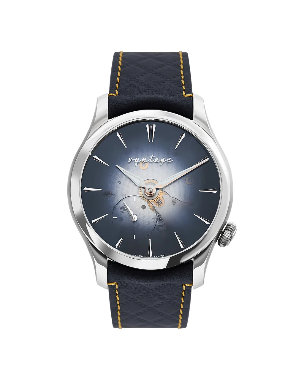 Vyntage Horology Purity Midnight 39 mm kol saati