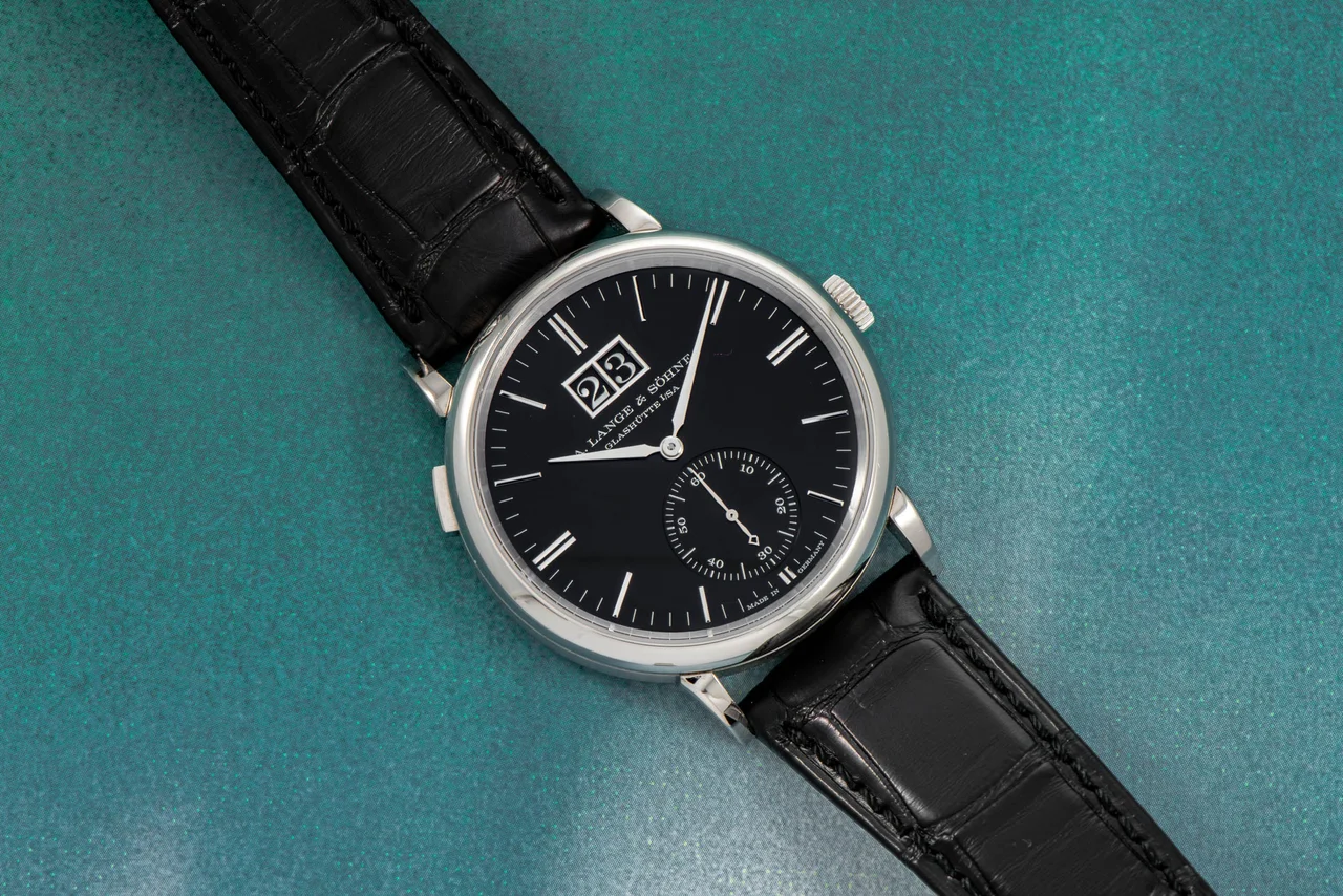 A. Lange & Sohne Saxonia 40990395 39 mm kol saati