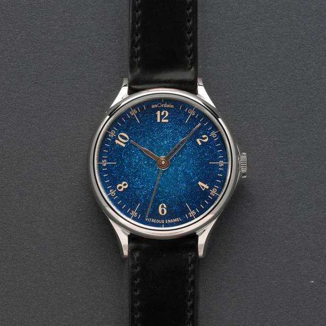 anOrdain Model 1 Blue Fumé – all sizes model-1-blue-fume kol saati