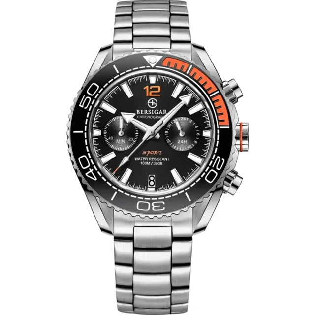 Bersigar Watches Ocular BG1711BLKORG kol saati