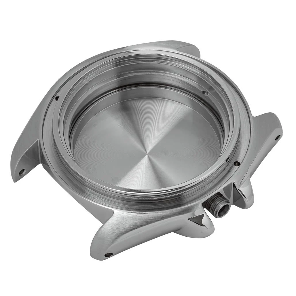 Islander Replacement stainless steel case with 3:00 crown and crown guards #CASE-03 kol saati