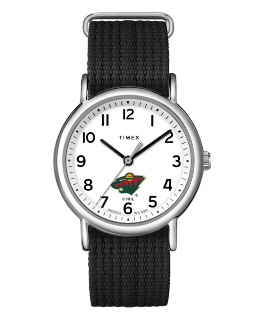 Timex Weekender Black Minnesota Wild TWZHWILM1 kol saati