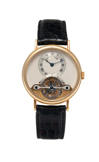 Breguet BREGUET, REF. 4342A, TOURBILLON, YELLOW GOLD kol saati
