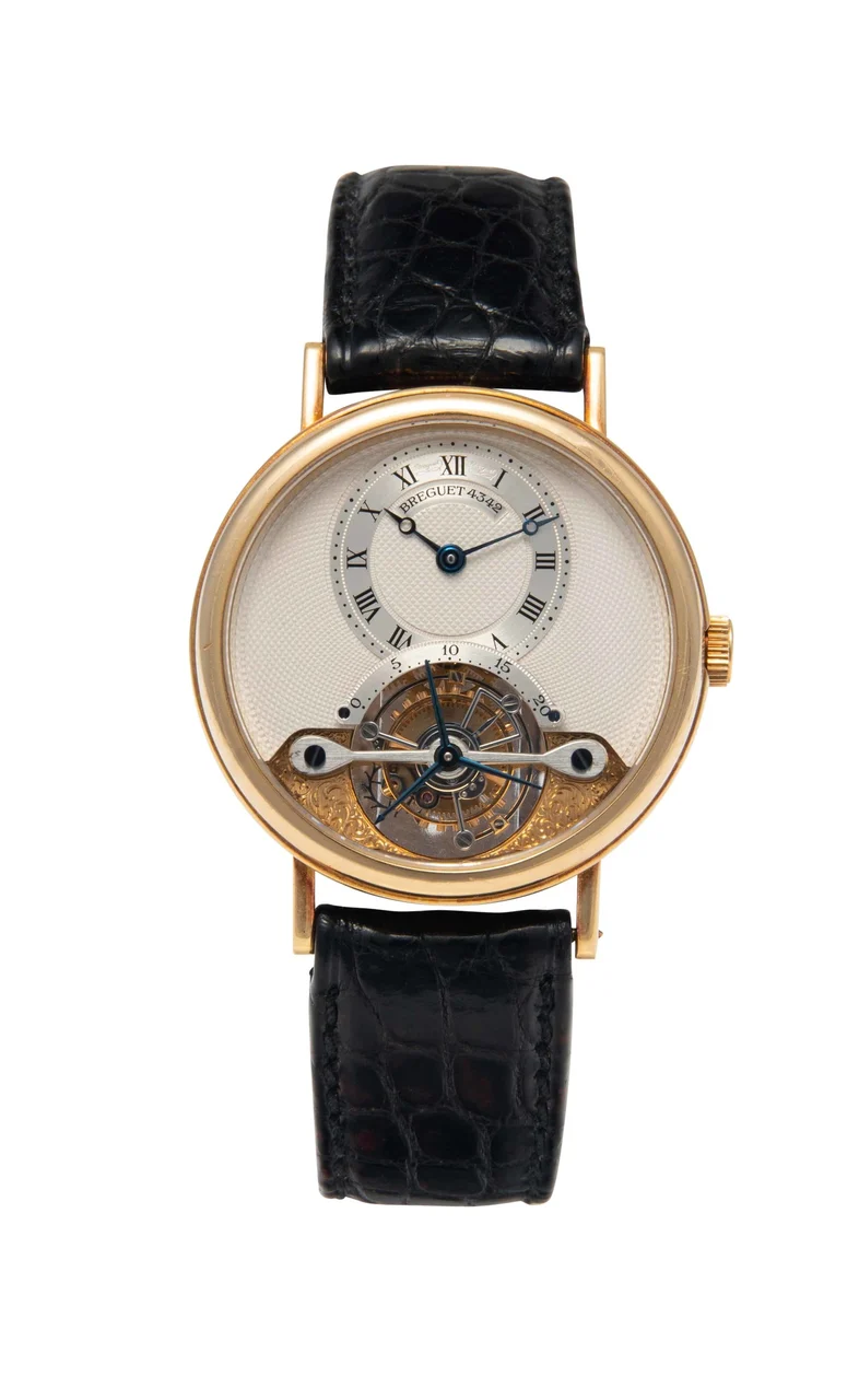 Breguet BREGUET, REF. 4342A, TOURBILLON, YELLOW GOLD kol saati