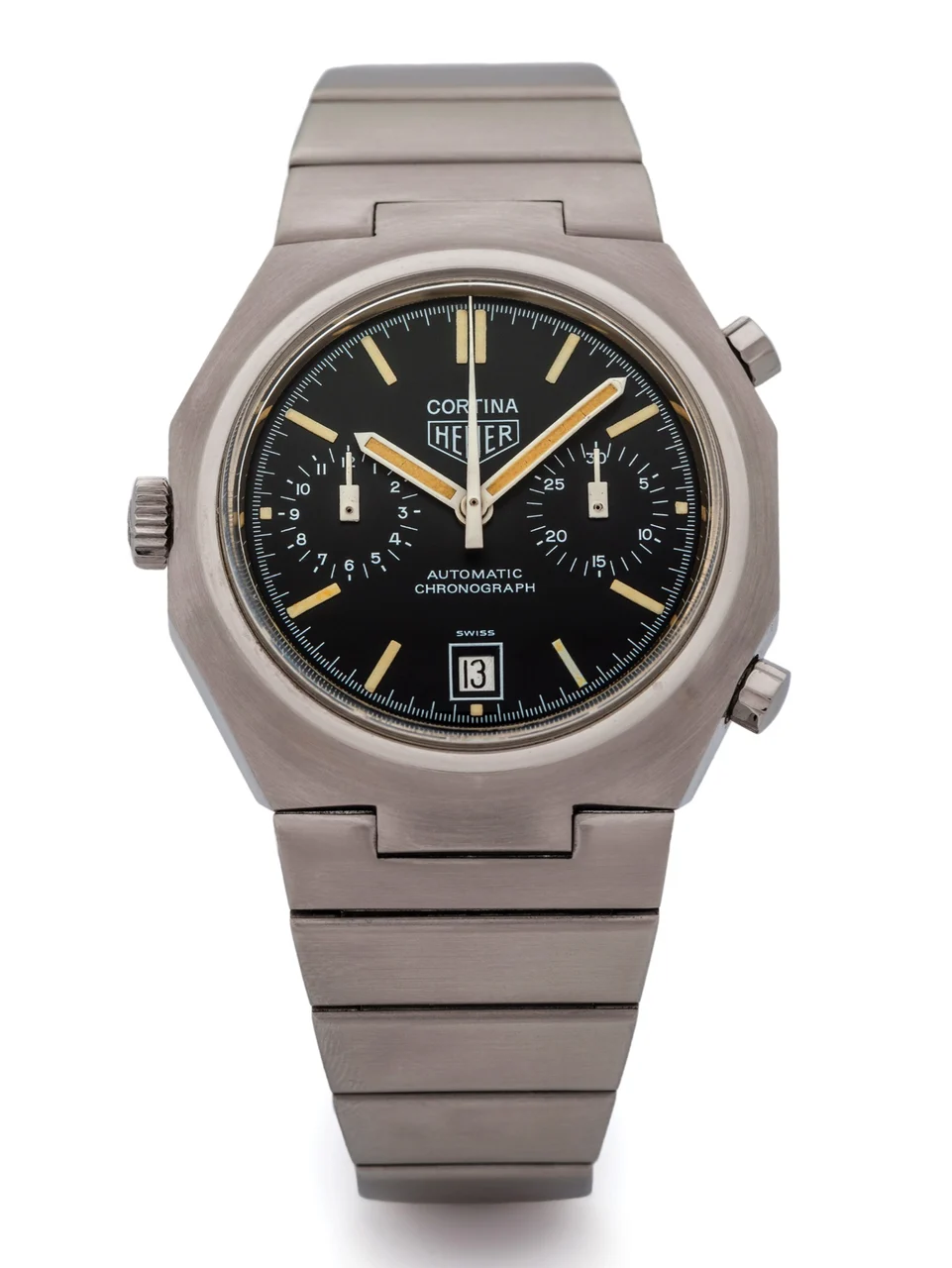 Heuer Cortinasteel 110.233 kol saati
