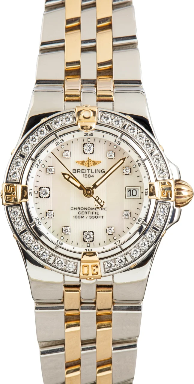 Breitling Starliner Mother Of Peral Dial B7134053/A603 30 mm kol saati