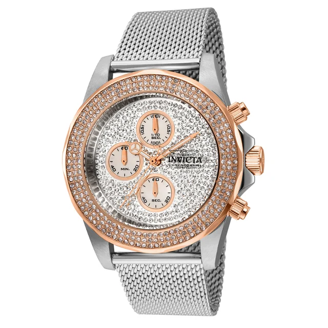 Invicta Pro Diver Glimestra Watch w/ Mother of Pearl Dial - 43mm, Steel (31569) kol saati