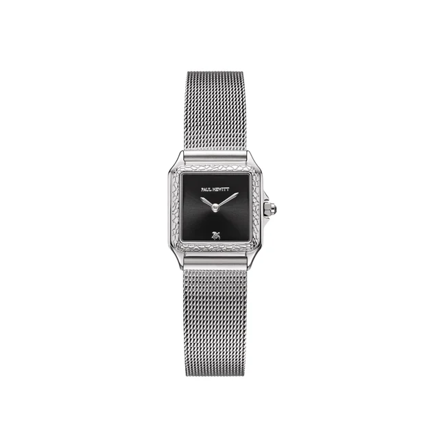 Default Petite Tortue black & silver PH-W-2026 kol saati