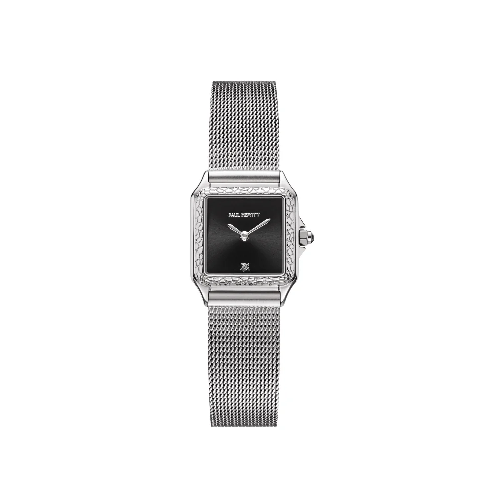 Default Petite Tortue black & silver PH-W-2026 kol saati