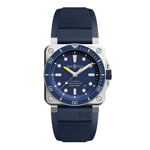 Bell & Ross Instruments BR0392.D.BU.ST.SRB kol saati