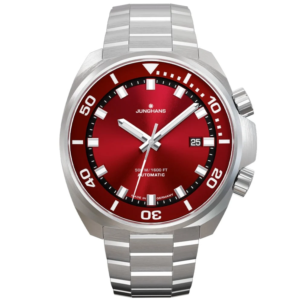 Junghans Aquaris Red 027/4661.44 kol saati