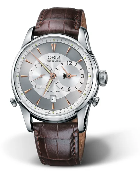 Oris Artelier Worldtimer 01 690 7581 4051-07 5 22 48 kol saati