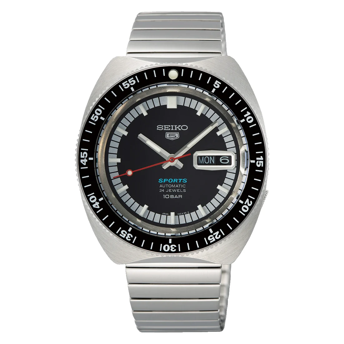 Seiko İlk 5 Sports Saatinin Yeniden Üretimi 55. Yıl Dönümü Limitli Modeli SRPK17K1 39.5 mm kol saati