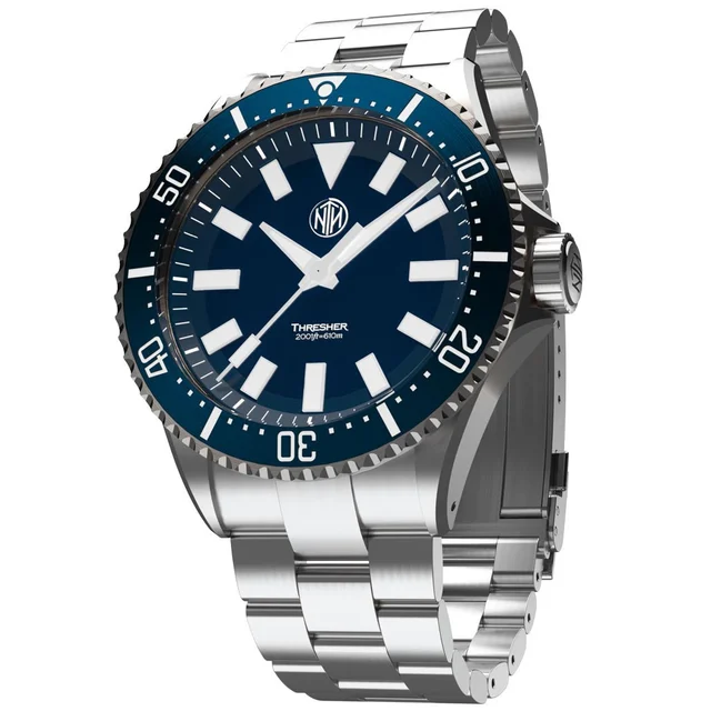 NTH Thresher 610-Meter Hi-Beat Automatic Dive Watch with an AR Sapphire Crystal #WW-2K1-TE