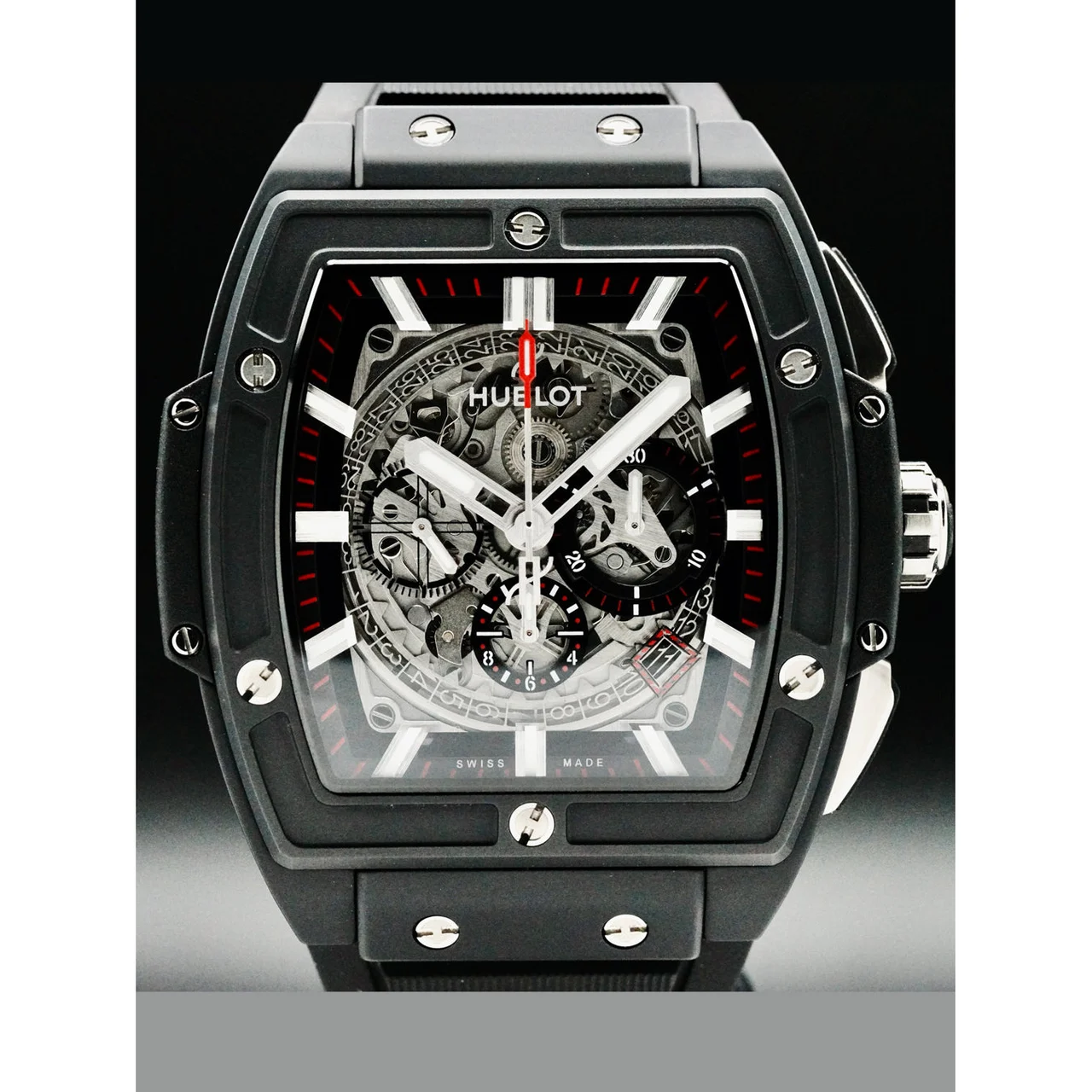 Hublot Spirit of Big Bang Black Magic 210000059535 45 mm kol saati