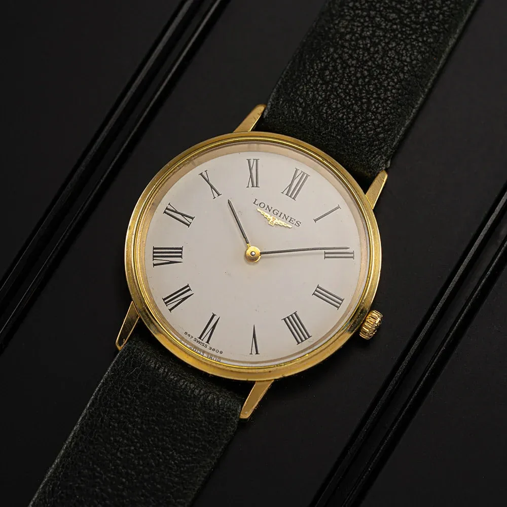 Longines Cal. L847.4, Men’s Dress Vintage Watch, 1969 3609, Cal. L847.4, Men’s Dress Vintage Watch, 1969 33 mm kol saati