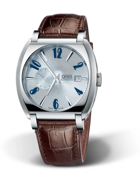 Oris Frank Sinatra Small Second, Date 01 643 7571 4061-07 5 19 98FC kol saati