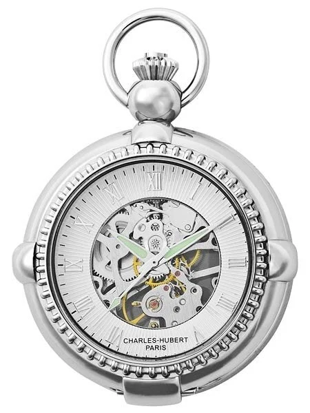 Charles Hubert Paris Charles-Hubert 17-Jewel Mechanical Hand Wind Pocket Watch #3847 kol s