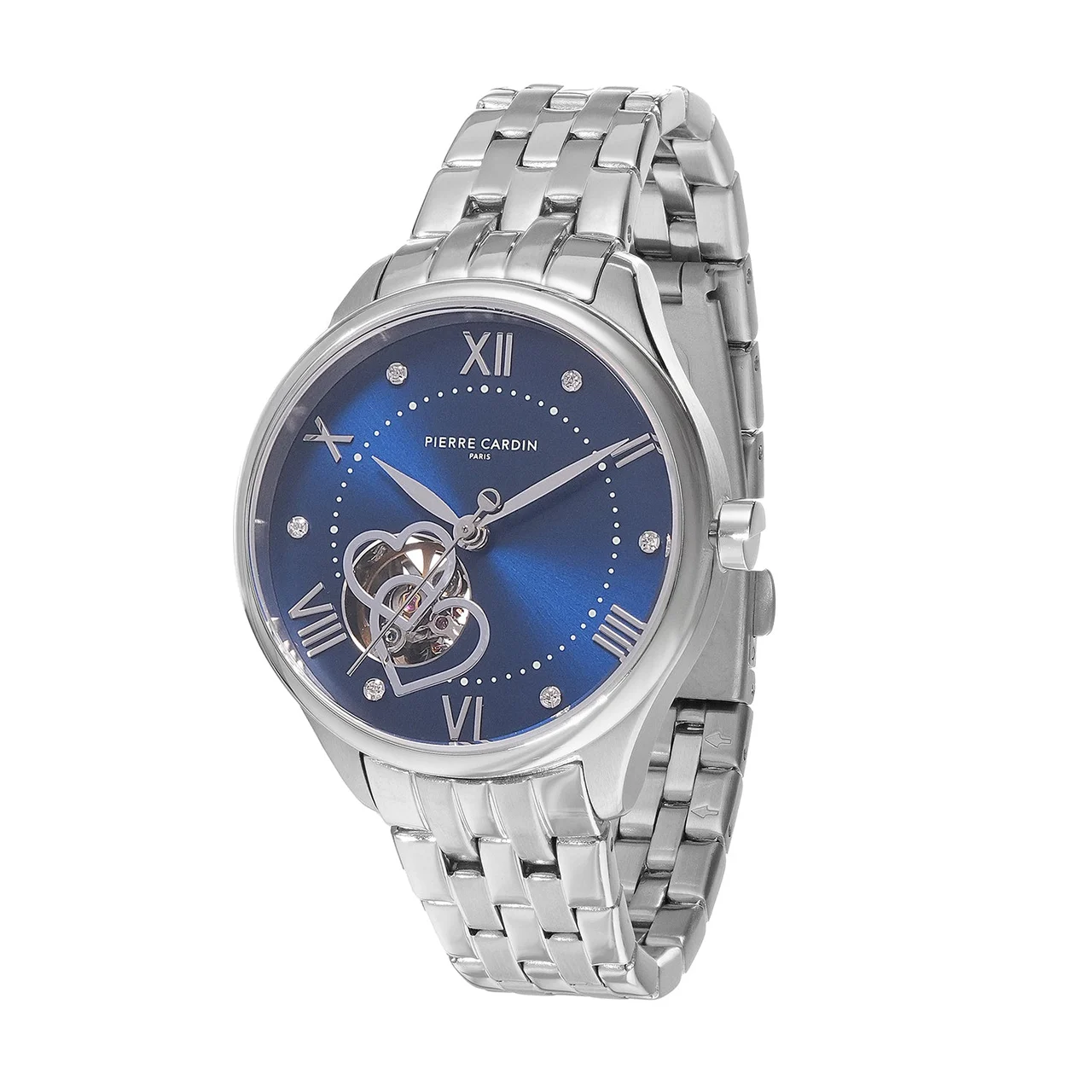 Mécanique Élégante Stainless Steel Silver with Stainless Steel Silver Strap CF.1034.MS 34.5 mm kol saati