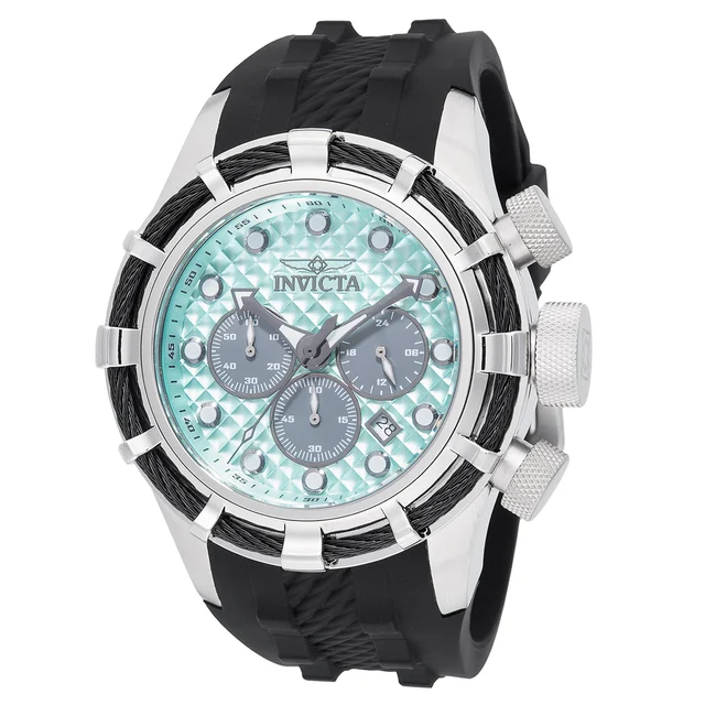 Invicta Bolt Vexidian Watch - 50mm, Black (49164) kol saati