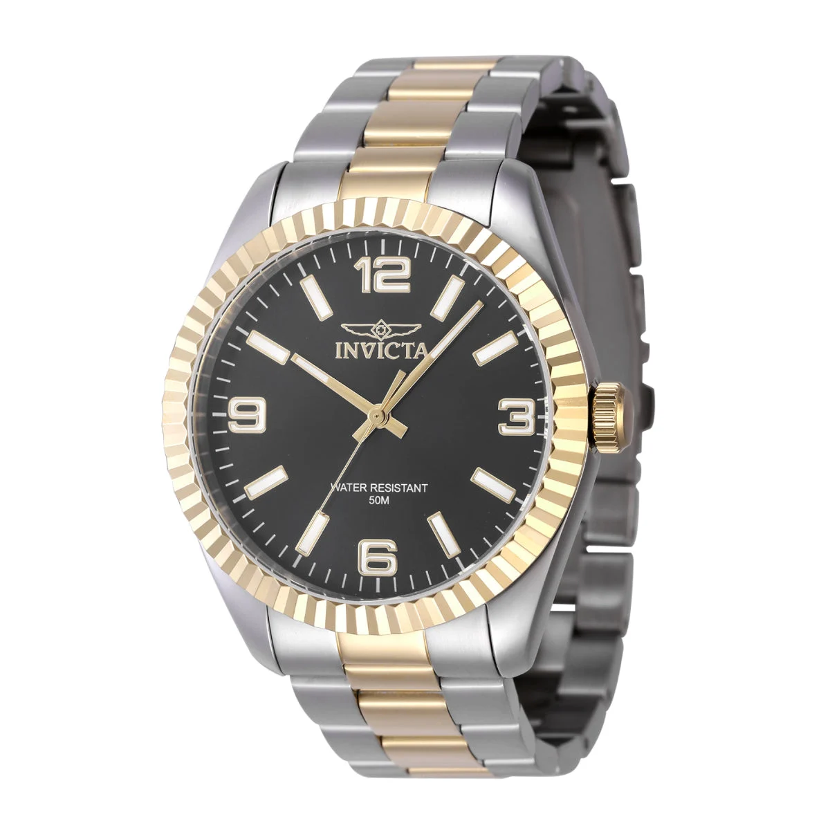 Invicta Specialty Stratford Watch - 43mm. Gold, Steel (47453) 43 mm kol saati