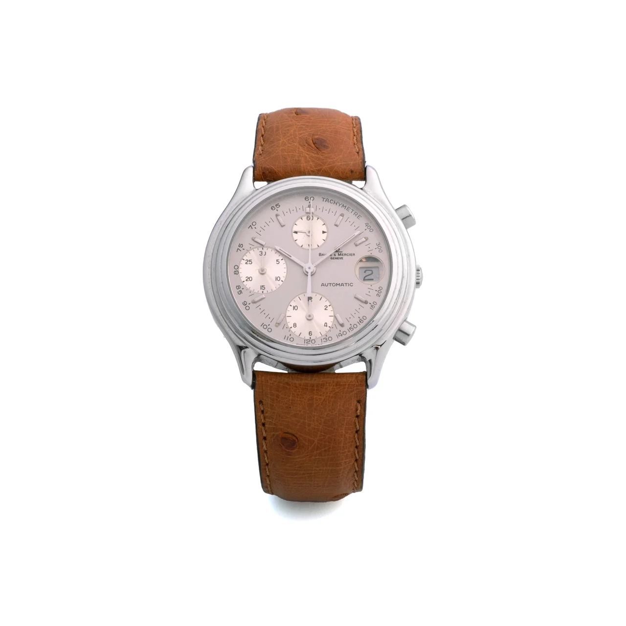 Baume & Mercier BAUME & MERCIER, REF. 6103, BAUMATIC CHRONOGRAPHE STAINLESS STEEL kol saati