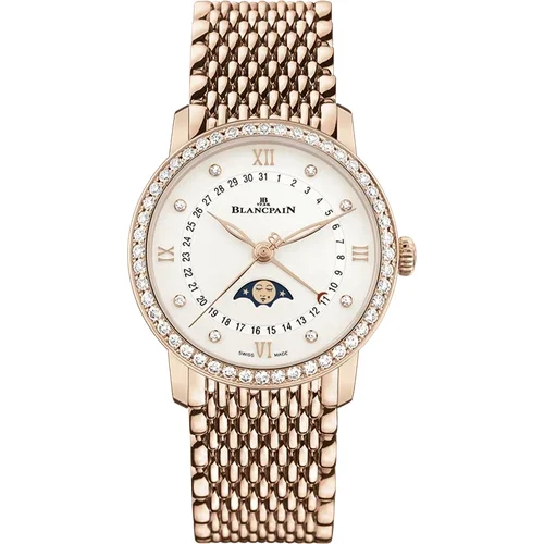 Blancpain Villeret Quantième Phases de Lune 6126 2987 MMB 33.2 mm kol saati