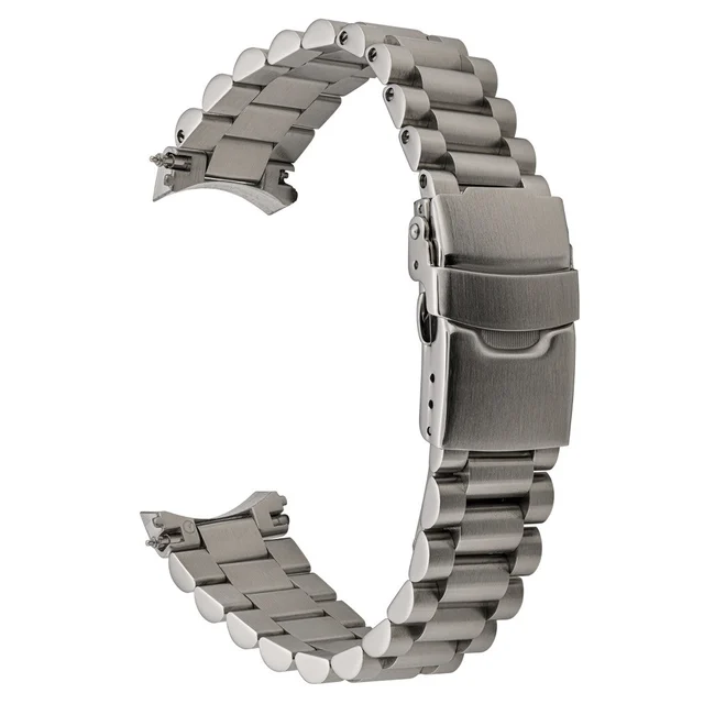 Islander Brushed Solid-Link Bracelet for Seiko SNXS79 (7S26-0480) Watch #BRAC-137 kol saat