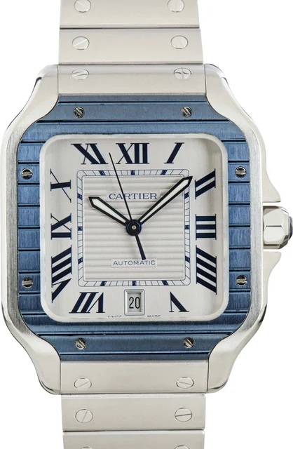 Cartier Santos De Stainless WSSA0047 kol saati