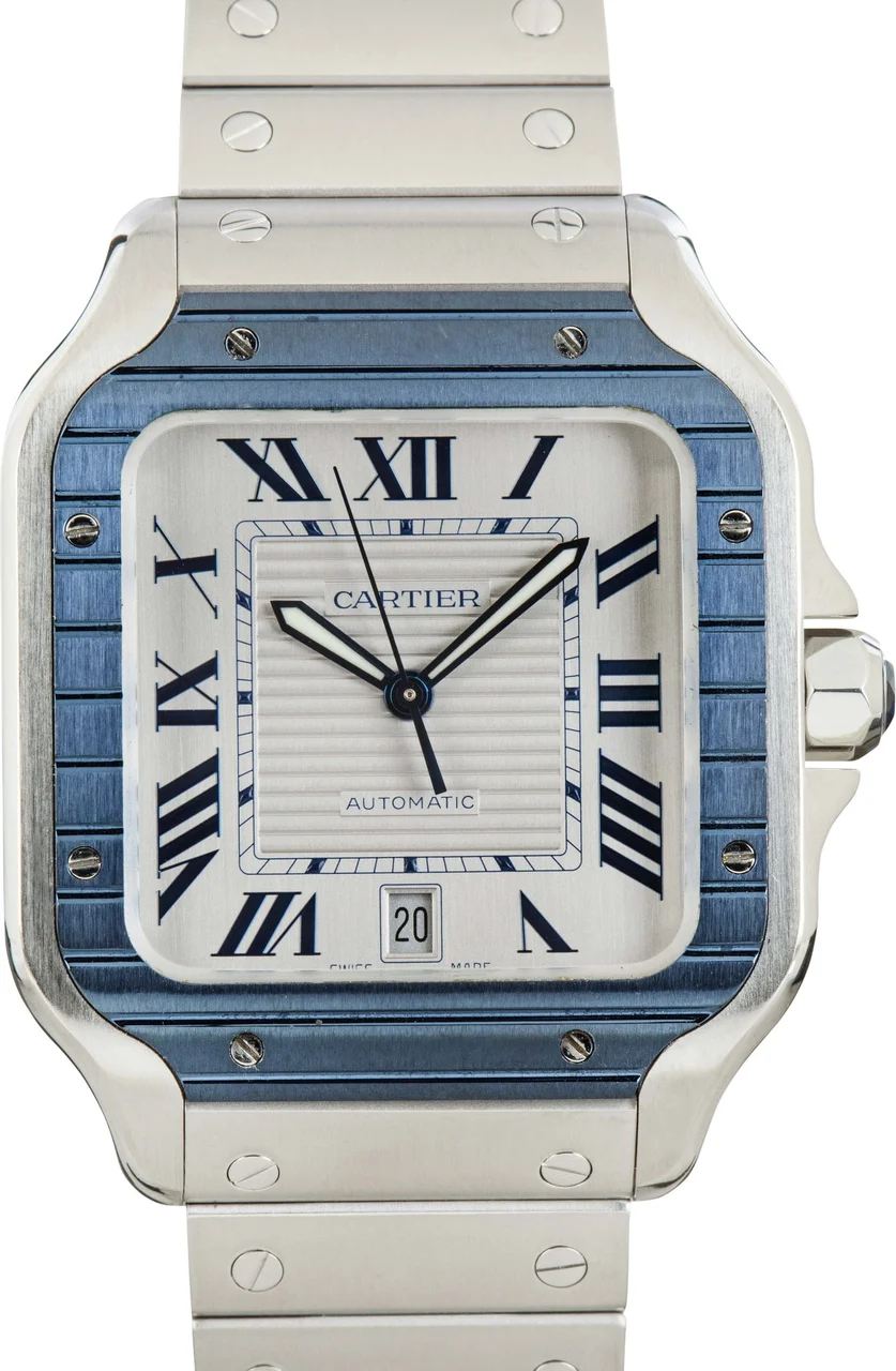 Cartier Santos De Stainless WSSA0047 39.8 mm kol saati