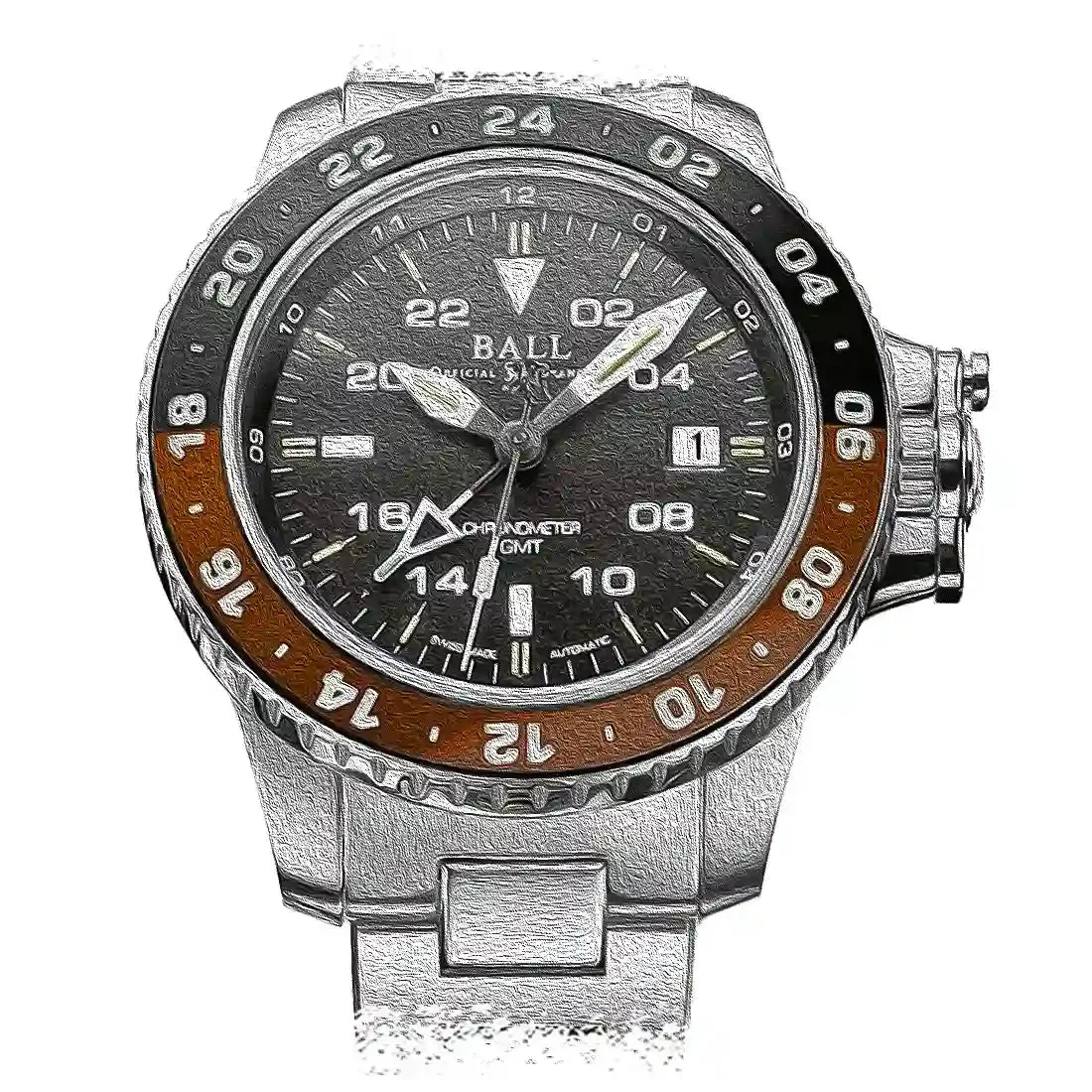 Ball Engineer Hydrocarbon 33594 42 mm kol saati