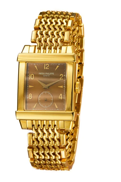 Patek Philippe Ref. 5011-1 J; “Gondolo” “Cortina”; limited edition of 50 pieces; 18K yello