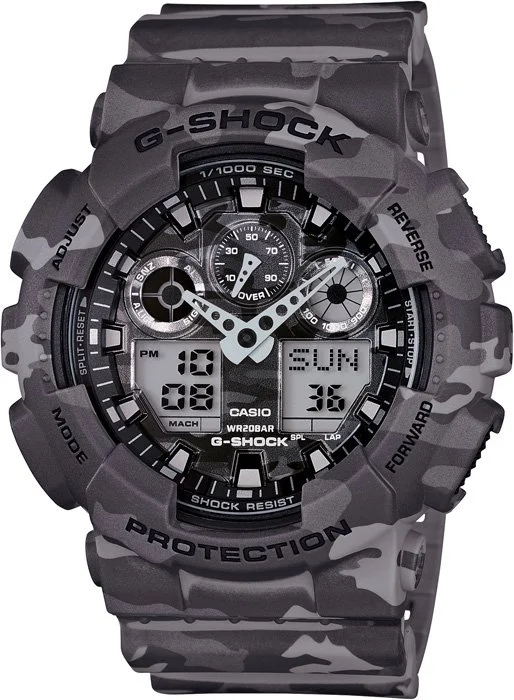 Casio G-shock Iconic GA-100CM-8ADR 51.2 mm kol saati