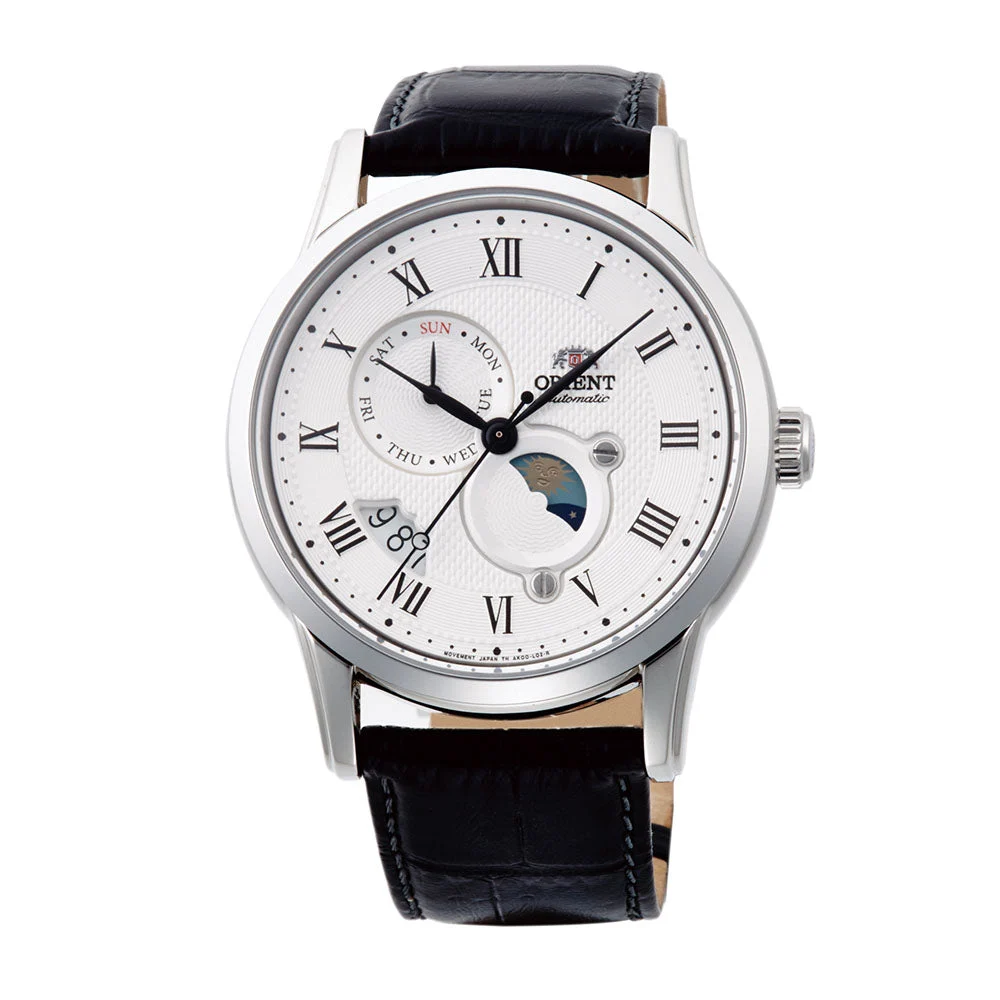 Orient Sun & Moon OR-RA-AK0008S10B 43 mm kol saati