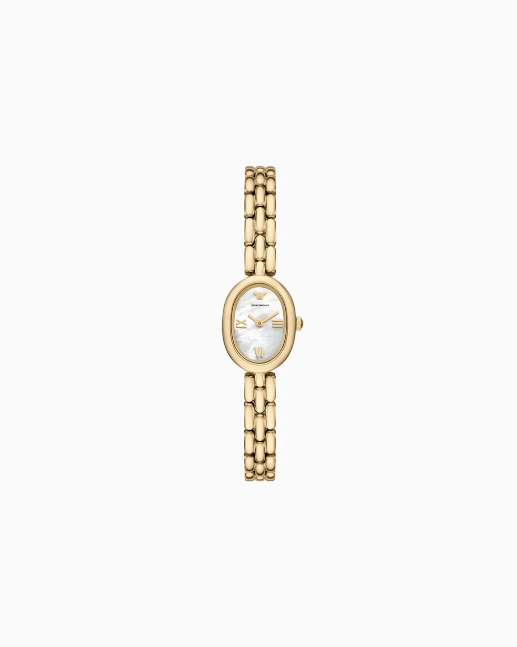 Emporio Armani Two-Hand Gold-Tone Stainless Steel Watch AR11721 24 mm kol saati