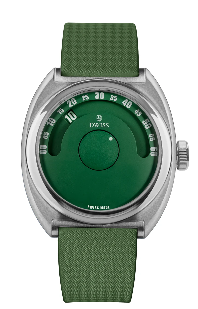 DWISS DWISS S1 S1-green 40 mm kol saati