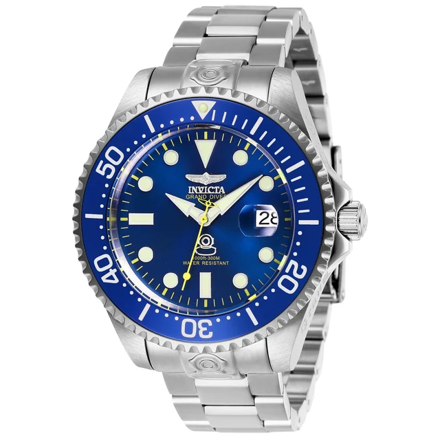 Invicta Grand Diver Navalia Automatic Watch - 47mm, Steel (27611) kol saati