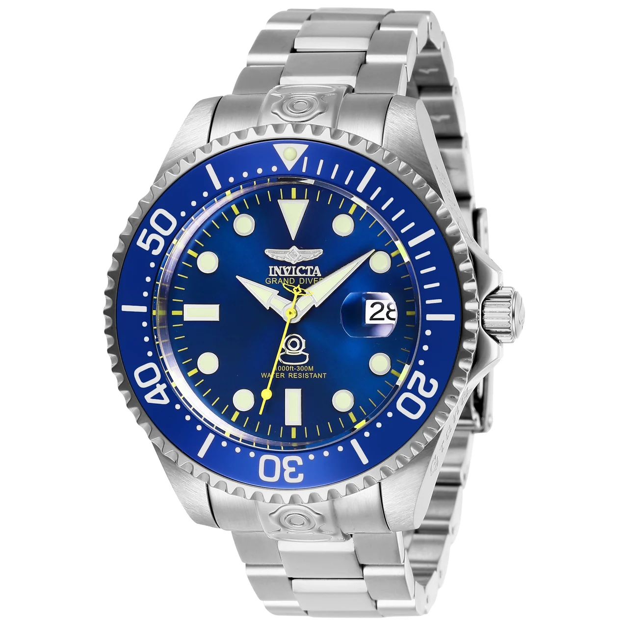 Invicta Grand Diver Navalia Automatic Watch - 47mm, Steel (27611) 47 mm kol saati