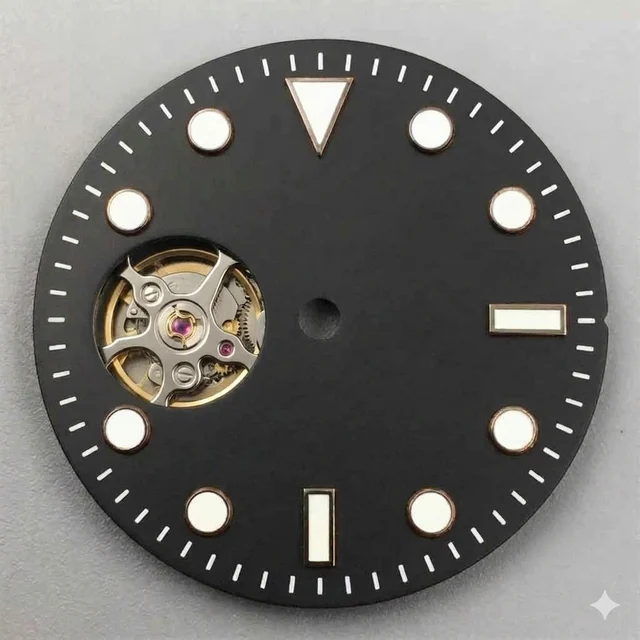 Tandorio Watches customed NH38 open heart Dial 29mm 15pc-customed-nh38-open-heart-dial-29m