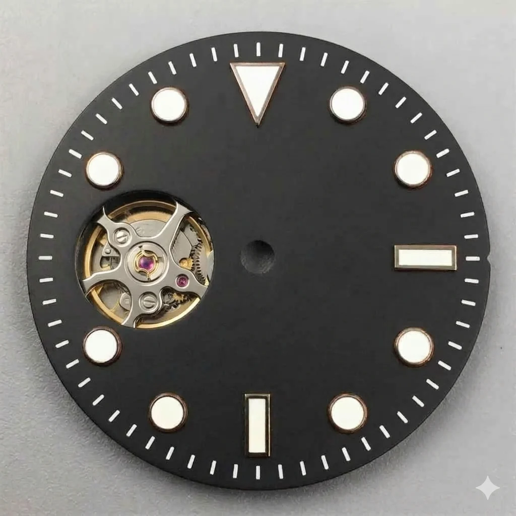 Tandorio Watches customed NH38 open heart Dial 29mm 15pc-customed-nh38-open-heart-dial-29mm 29 mm kol saati