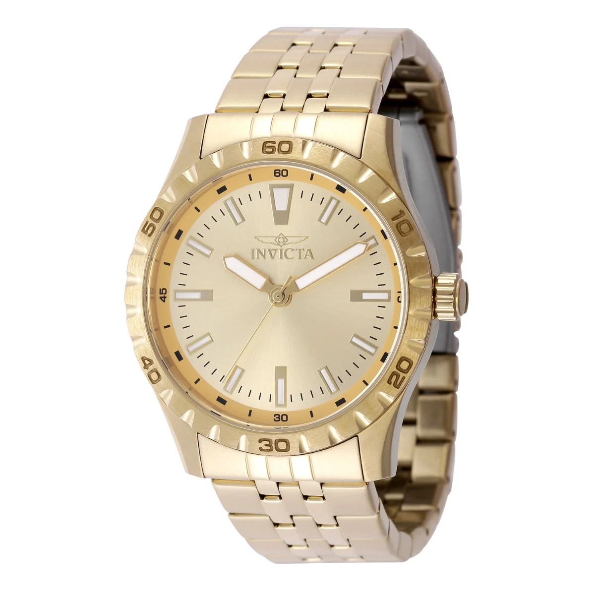 Invicta Open Box Specialty Luvenza Watch - 42mm, Gold (AIC-48283) 42 mm kol saati