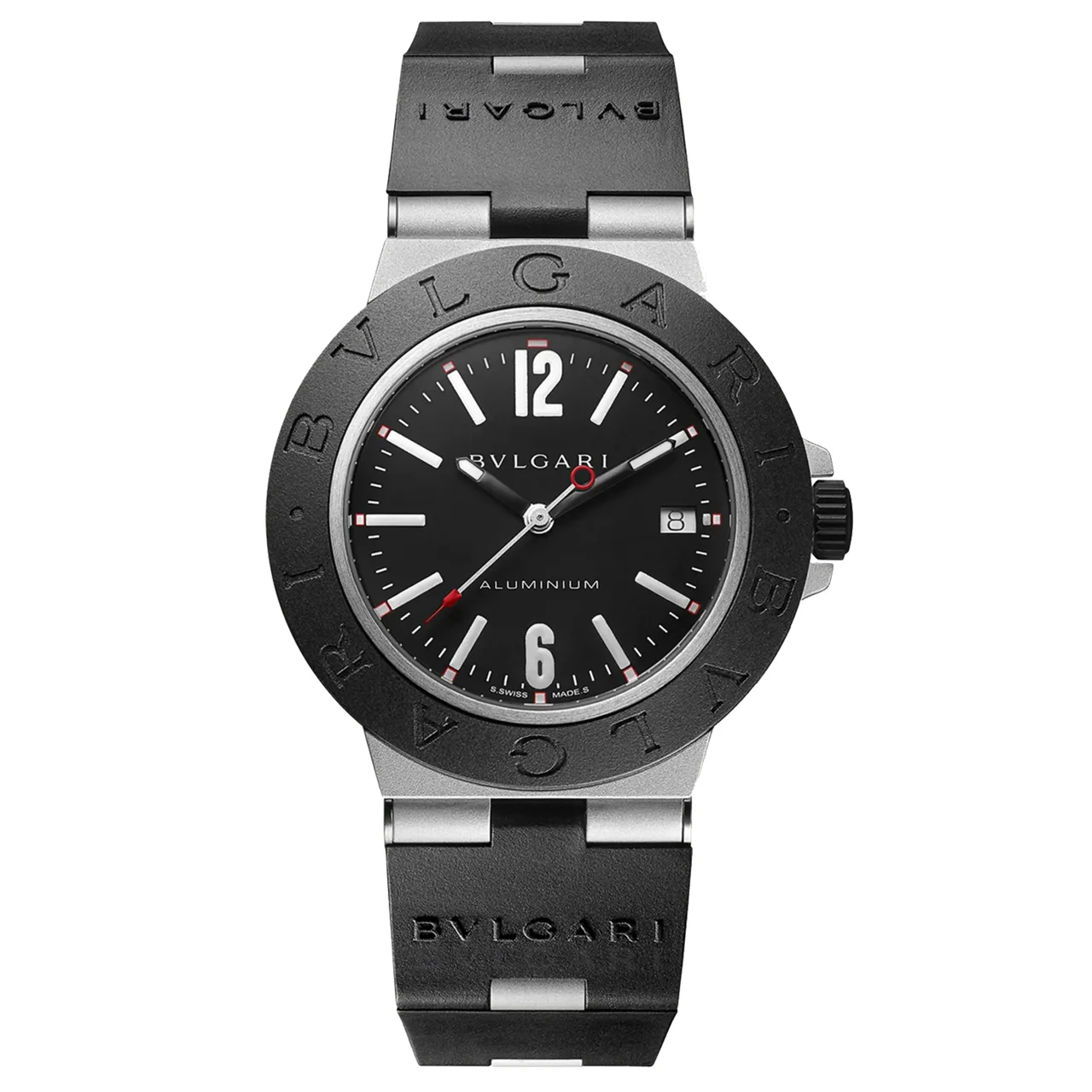 Bulgari Aluminium 520-00010 40 mm kol saati