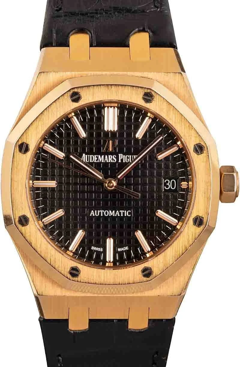 Audemars Piguet Royal Oak 18k Rose Gold 15450OR.OO.D002CR.01 37 mm kol saati