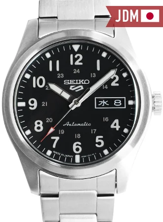 Seiko 5 Japan Seiko 5 Sports “Sports Style” Field Collection Black Ref. SBSA111 SBSA111/SKO 48.1 mm kol saati