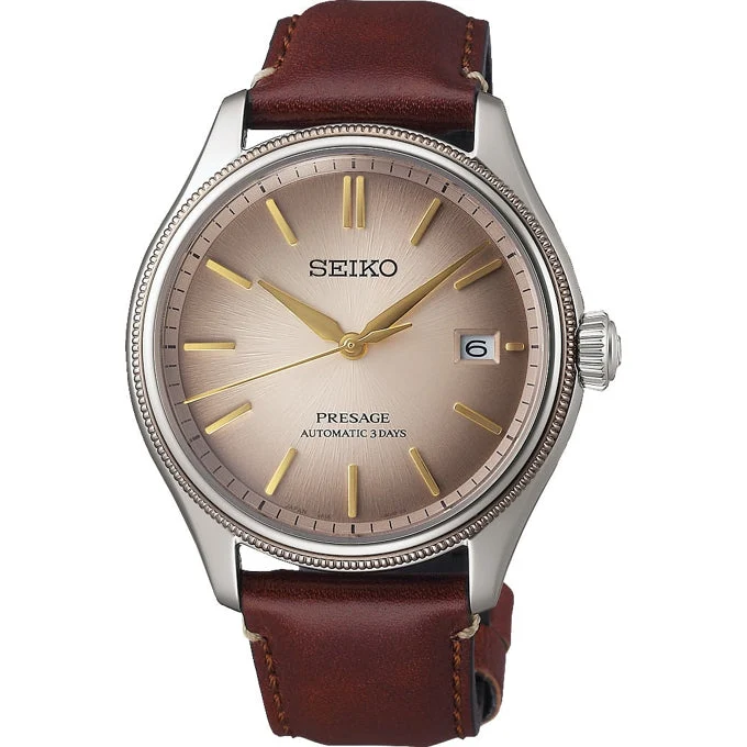 Seiko Presage Classic Series Beige Dial Limited Edition SPB529 kol saati