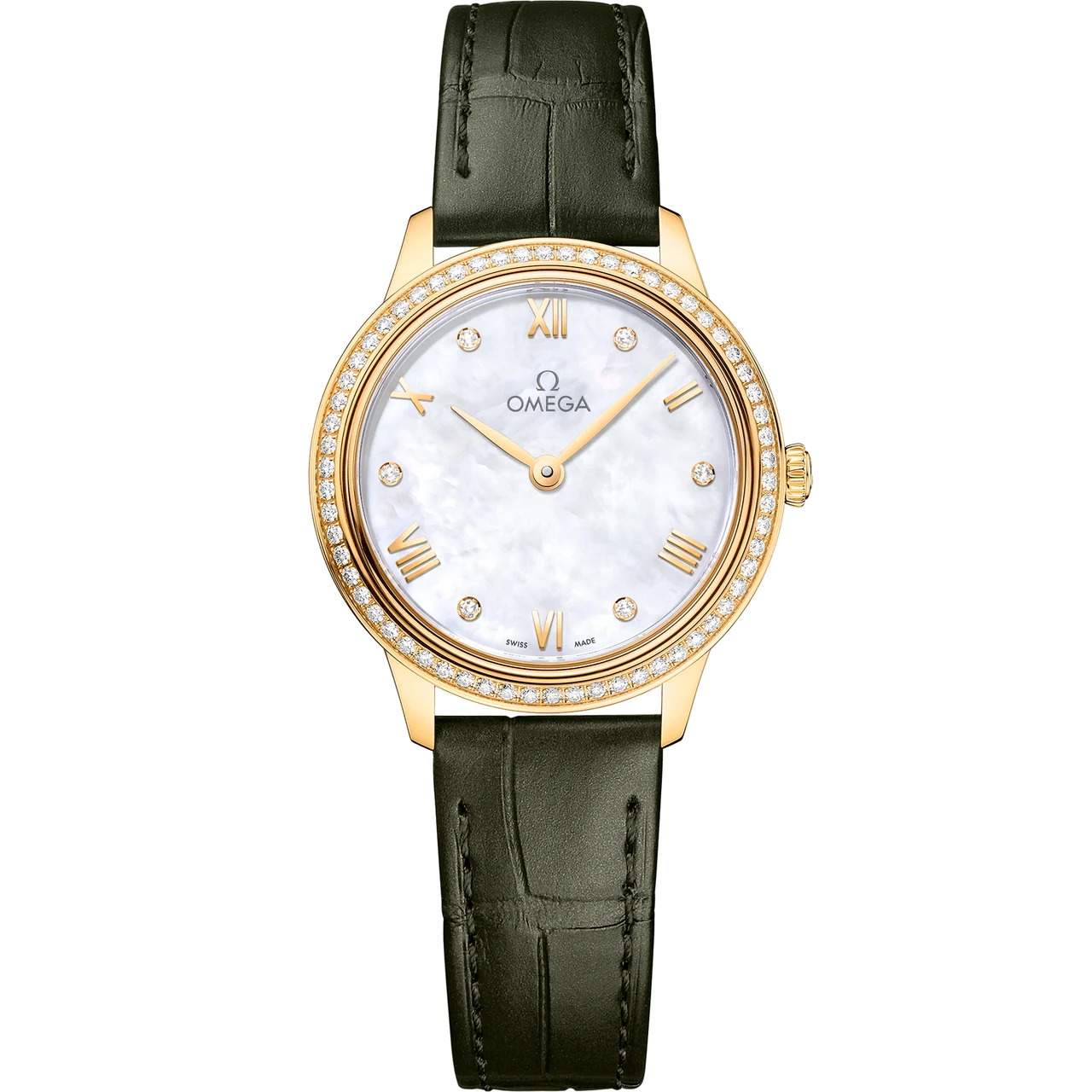 OMEGA Ville 434.58.28.60.55.002 28 mm kol saati
